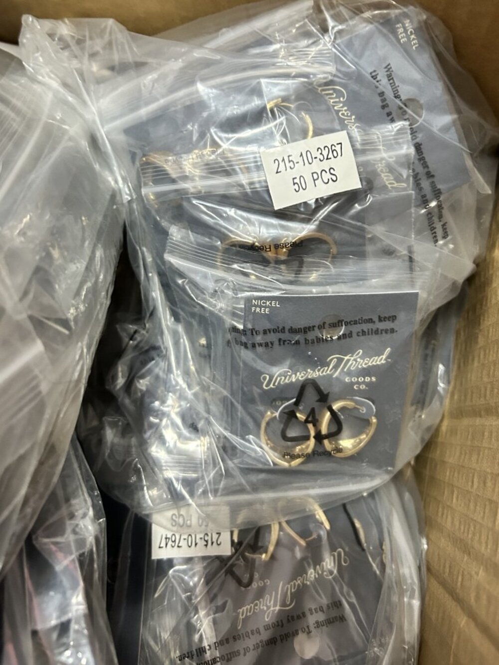 25 PC Target Jewelry Reseller Bundle NWT Earrings Necklaces Rings Mixed Lot - Picture 4 of 8
